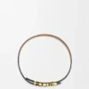 Double Wrap Loewe Bracelet in Calfskin Double Wrap Loewe Bracelet in Calfskin