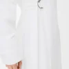 Draped Dress in Cotton