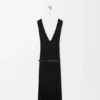 Draped Dress in Viscose