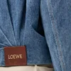 Draped Jacket in Denim Draped Jacket in Denim