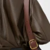 Draped Jacket in Nappa Calfskin