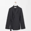 Draped Jacket in Wool Draped Jacket in Wool