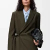 Draped Jacket in Wool Draped Jacket in Wool