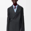 Draped Jacket in Wool Draped Jacket in Wool