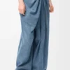 Draped Jeans in Denim