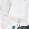Draped Shirt in Cotton