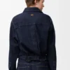 Draped Shirt in Denim