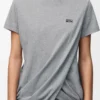 Draped T-Shirt in Cotton Draped T-Shirt in Cotton