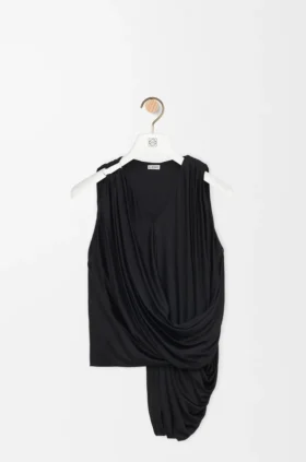 Draped Top in Viscose Draped Top in Viscose