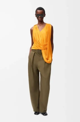 Draped Top in Viscose Draped Top in Viscose