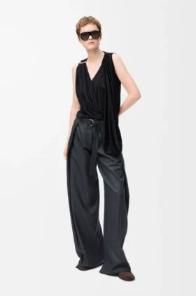 Draped Top in Viscose Draped Top in Viscose