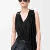 Draped Top in Viscose Draped Top in Viscose