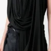 Draped Top in Viscose Draped Top in Viscose