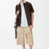 Drawstring Shorts in Denim