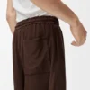 Drawstring Shorts in Suede Goatskin Drawstring Shorts in Suede Goatskin