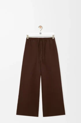 Drawstring Trousers in Cotton Drawstring Trousers in Cotton