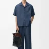 Drawstring Trousers in Cotton