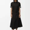 Dress in Cotton and Silk Dress in Cotton and Silk