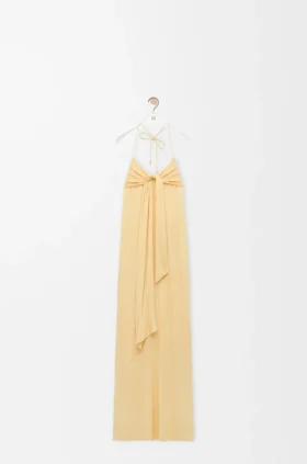 Dress in Crepe Viscose
