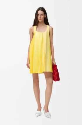 Dress in Nappa Lambskin