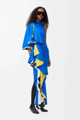 Dress in Stretch Viscose