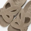Ease Monogram Slide in Suede Ease Monogram Slide in Suede
