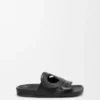 Ease Monogram Slide in Vegetable-Tanned Calfskin