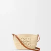 Eclipse Pochette in Raffia and Calfskin