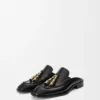 Edge Loafer Mule in Brushed Calfskin Edge Loafer Mule in Brushed Calfskin