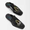 Edge Loafer Mule in Brushed Calfskin Edge Loafer Mule in Brushed Calfskin