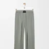 Elasticated Trousers in Wool