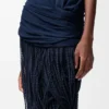 Embellished Dress in Viscose