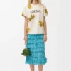 Embellished T-Shirt in Cotton Embellished T-Shirt in Cotton
