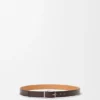 Essential Belt in Shiny Sleek Calfskin Essential Belt in Shiny Sleek Calfskin