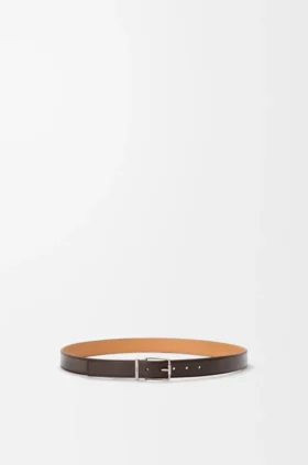 Essential Belt in Shiny Sleek Calfskin