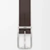 Essential Belt in Shiny Sleek Calfskin Essential Belt in Shiny Sleek Calfskin