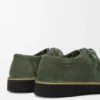 Faro Lace-Up in Suede Calfskin