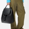Flamenco Backpack in Shiny Supple Calfskin Flamenco Backpack in Shiny Supple Calfskin