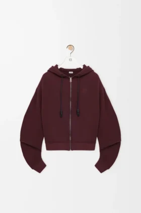 Flamenco Hoodie in Cotton and Cashmere Flamenco Hoodie in Cotton and Cashmere