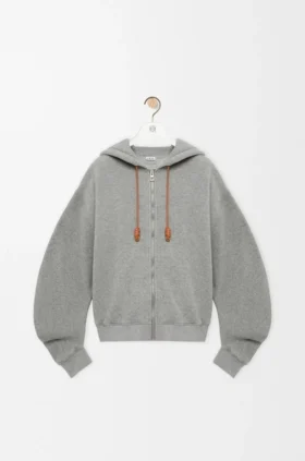 Flamenco Hoodie in Cotton and Cashmere Flamenco Hoodie in Cotton and Cashmere