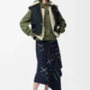Flamenco Hoodie in Cotton and Cashmere Flamenco Hoodie in Cotton and Cashmere