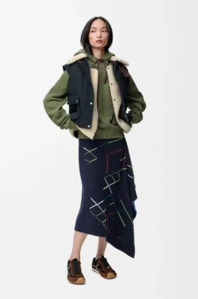 Flamenco Hoodie in Cotton and Cashmere Flamenco Hoodie in Cotton and Cashmere