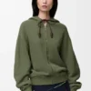 Flamenco Hoodie in Cotton and Cashmere Flamenco Hoodie in Cotton and Cashmere