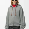 Flamenco Hoodie in Cotton and Cashmere Flamenco Hoodie in Cotton and Cashmere