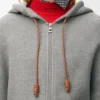 Flamenco Hoodie in Cotton and Cashmere Flamenco Hoodie in Cotton and Cashmere