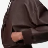 Flamenco Hoodie in Nappa Lambskin Flamenco Hoodie in Nappa Lambskin