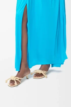 Flamenco Knot Sandal in Lambskin