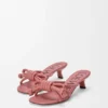 Flamenco Knot Sandal in Lambskin Flamenco Knot Sandal in Lambskin