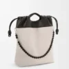 Flamenco Purse Tote in Mellow Nappa Lambskin