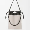 Flamenco Purse Tote in Mellow Nappa Lambskin